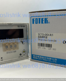 Temperature Controller Fotek TC72-DD-R3