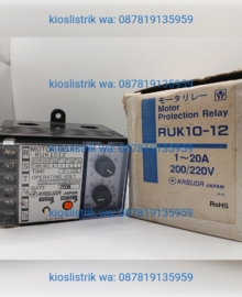 Motor Protection Relay RUK10-12 Kasuga